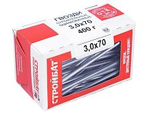 Гвозди  строительные оцинкованные Стройбат 3,0x70 (0,4 кг)  картинка